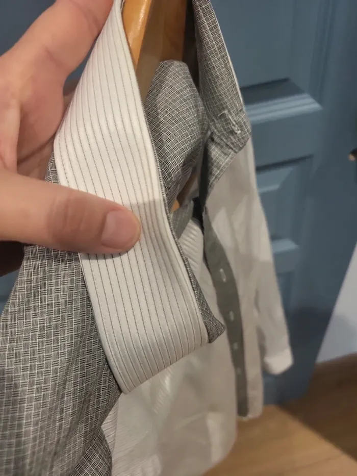 Chemise habillée homme cintrée taille 40 - photo numéro 10