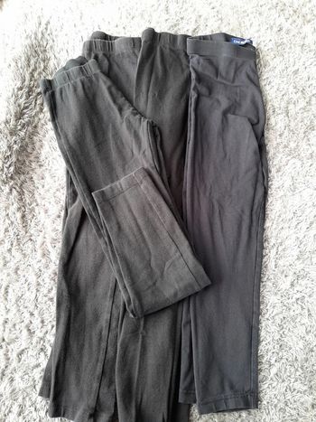 Lot 4 leggings noir