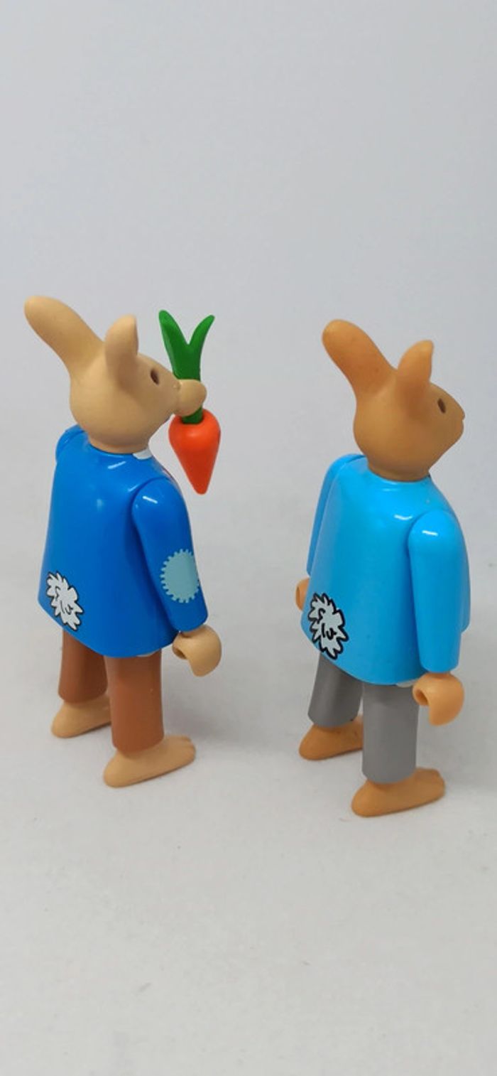 Homme et femme lapin playmobil - photo numéro 4