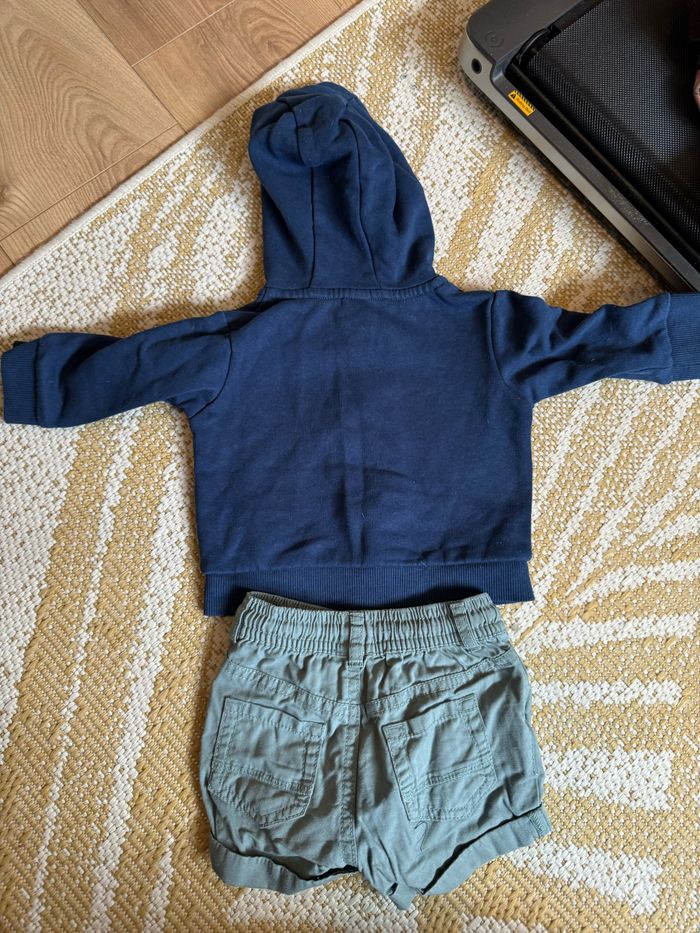 Short et sweat fermeture éclair - photo numéro 2