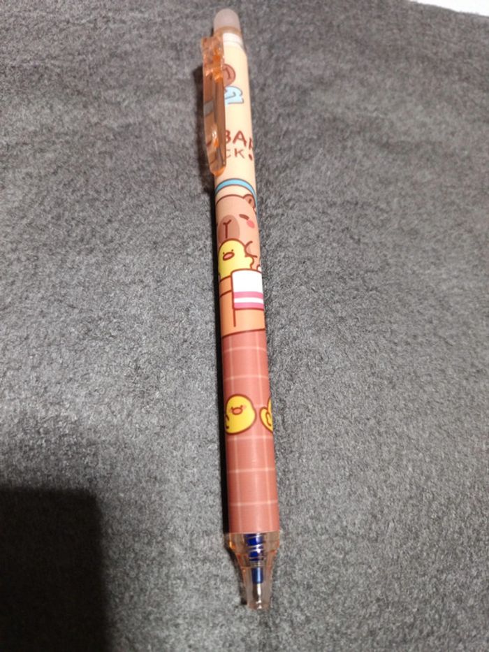 Stylo gomme capibara