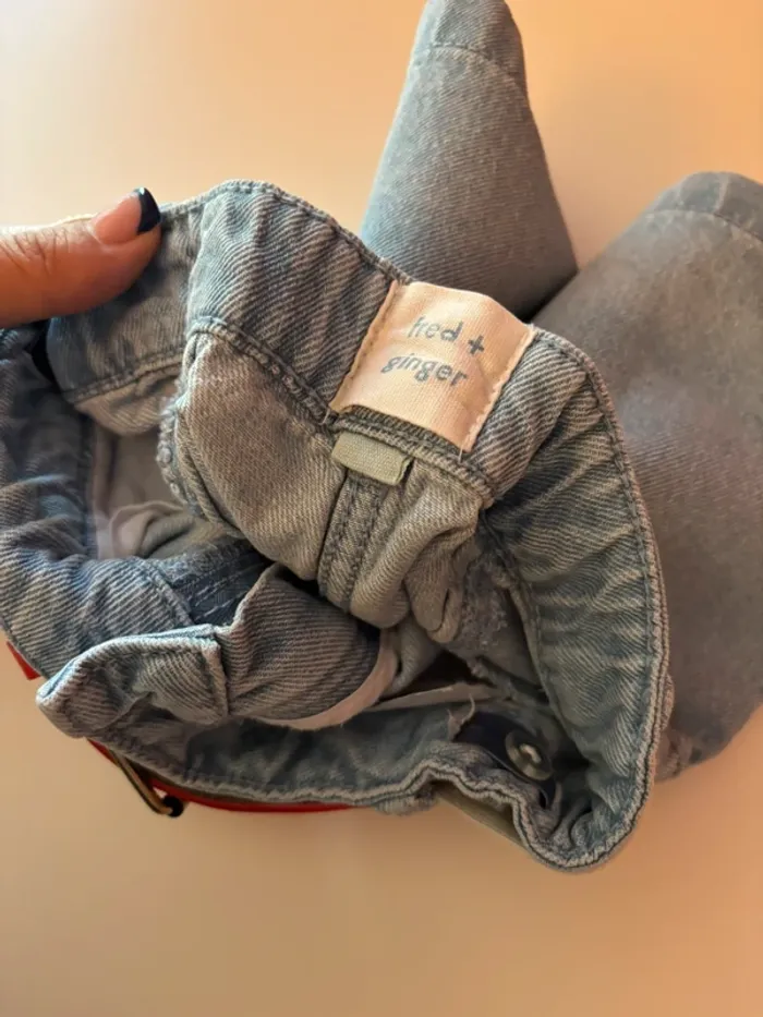 Short en jeans fred + ginger 98 - photo numéro 4