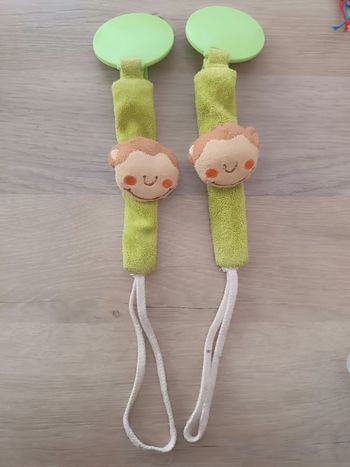 Attache tétine singe 🐒