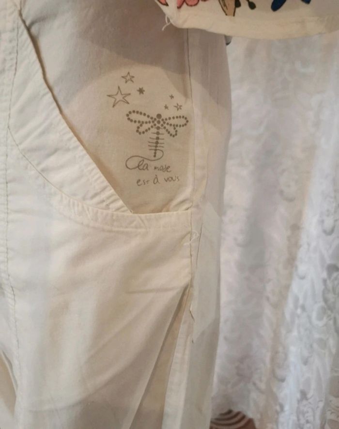 Pantacourt blanc. Taille 36. La Mode Est À Vous - photo numéro 5