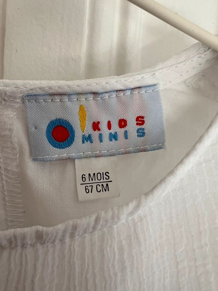 Robe blanche 6 mois - photo numéro 2