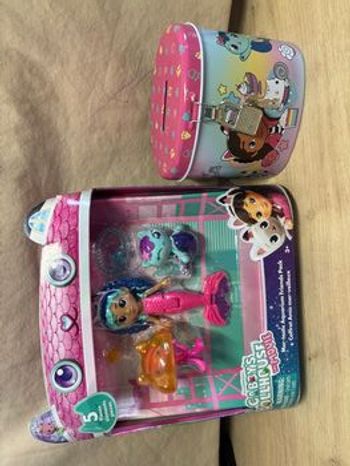 Gabby chat sirène coffret amis mer-Veillleux et tirelire Gabby’s Dollhouse
