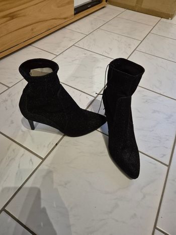 Bottines paillettes "Camaïeu"