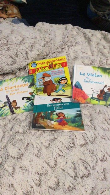 Lot de 4 livres cnl J’aime lire 202 musique aventure