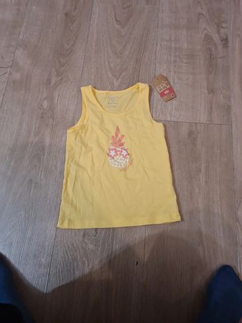 Débardeur miss bonheur 8ans