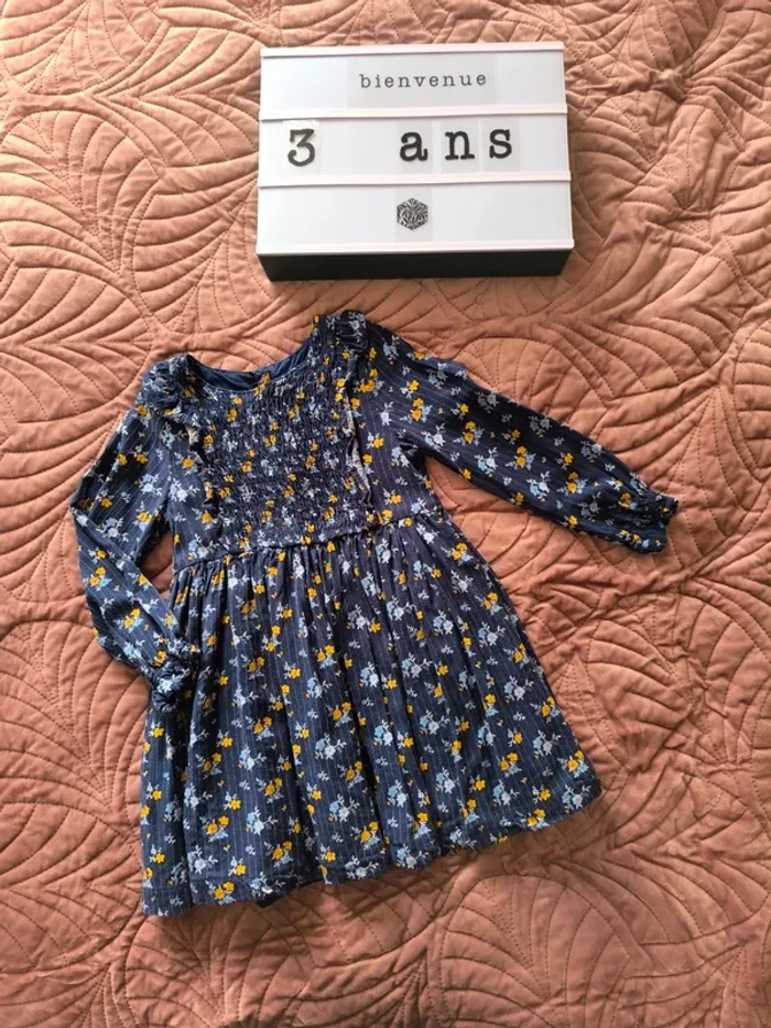 Robe 1-2-3 récré sergent major 3 ans 98 cm
