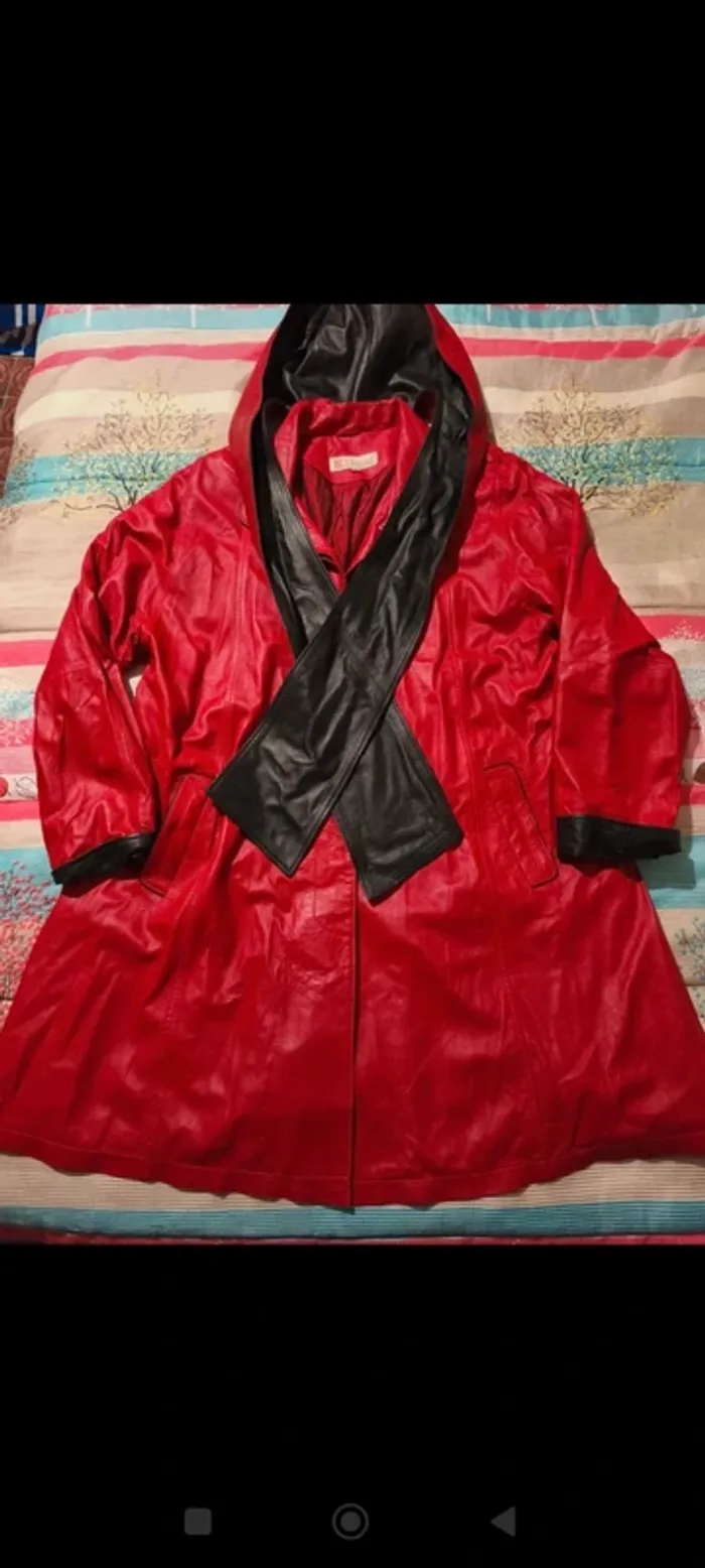 Manteau en cuir Kircilar T XL
