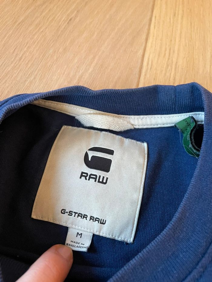 T-shirt MC bleu - G-Star Raw - M - photo numéro 6