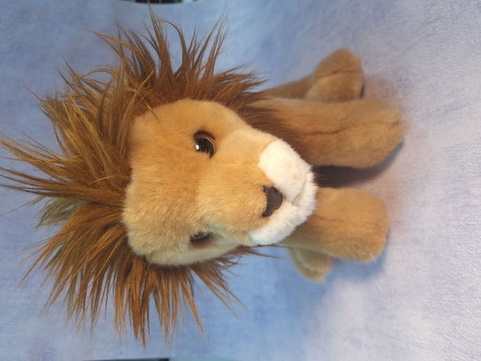 Peluche magnifique Lion zoo par de Beauval - photo numéro 6
