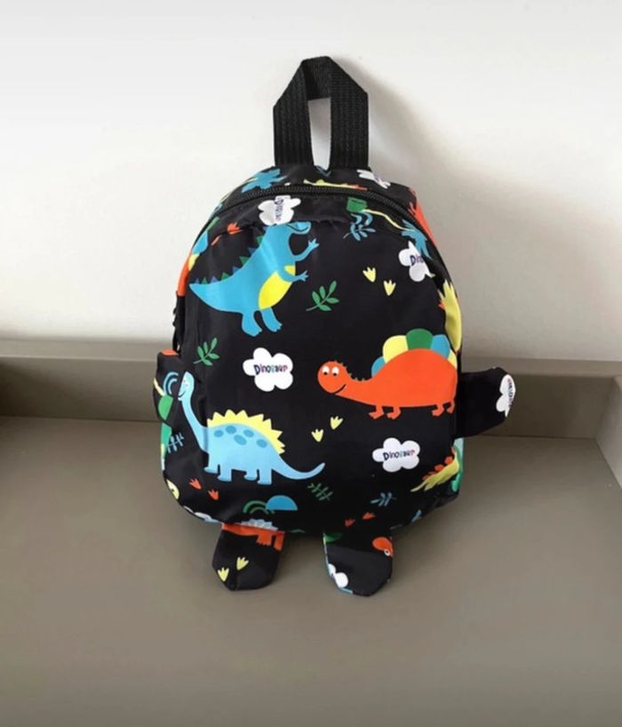 Mignon sac à dos avec dinosaures - photo numéro 2