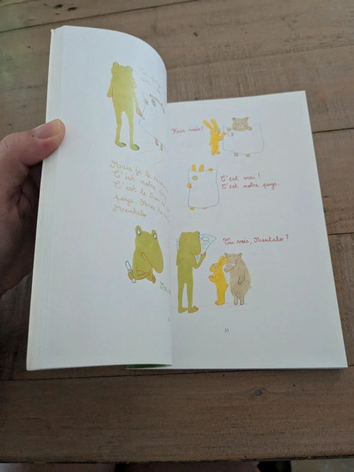 Livre l'école des loisirs Grignotin et Mentalo animaux sauvages - photo numéro 6