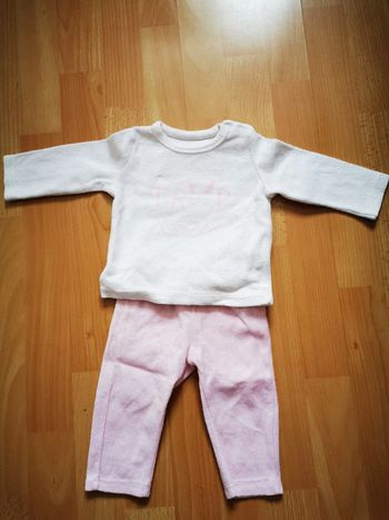 Pyjama deux pièces bébé fille