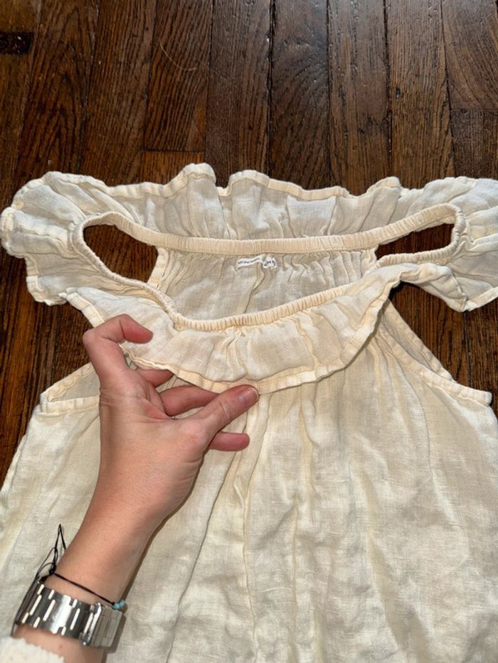 Robe en Lin Monoprix 10 ans - photo numéro 2