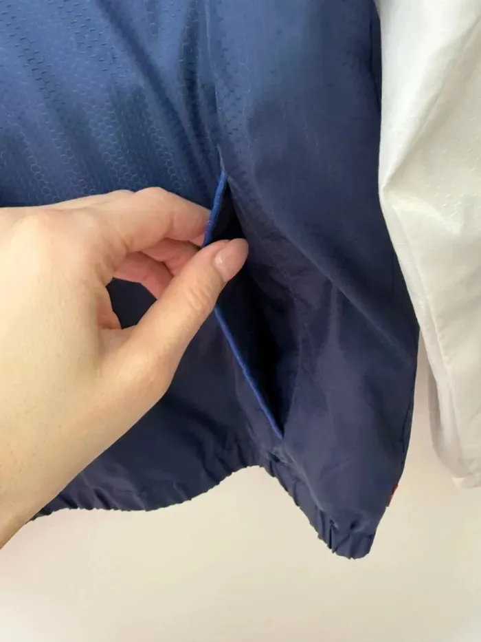 Veste Levi's de pluie et coupe vent bleue taille 14 ans neuve - photo numéro 5