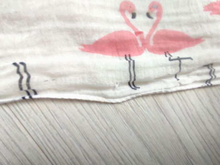 Foulard flamants roses 50x50 cm - photo numéro 5