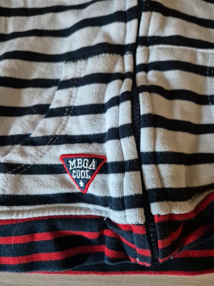 Veste Marinière garçon 2ans - photo numéro 2