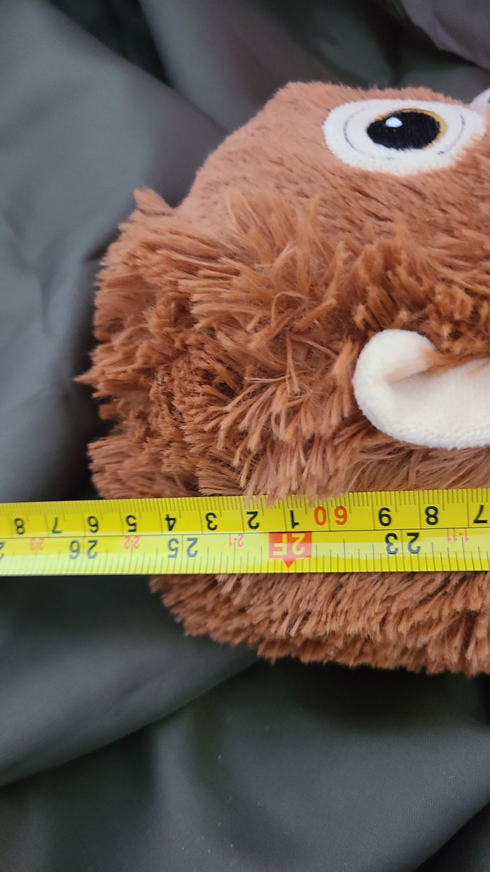 Doudou peluche singe marron IKEA 60 cm - photo numéro 2