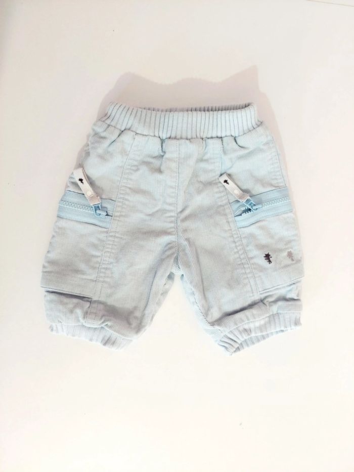 Pantalon naissance velours
