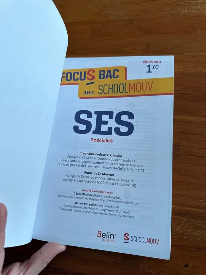 Livre ses spécialités bac 1 ère - photo numéro 4