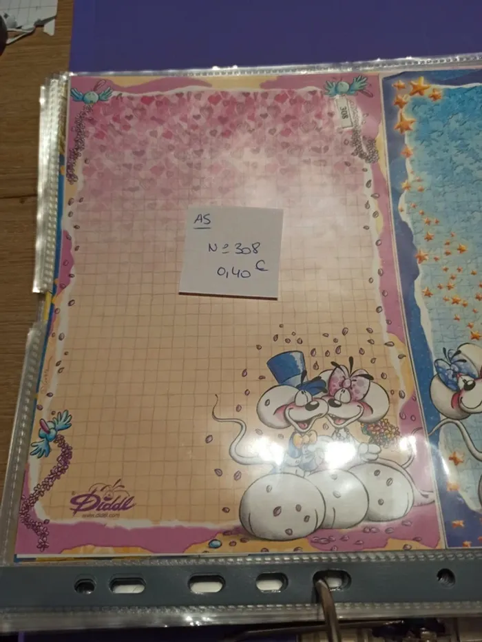 Feuille Diddl A5 308 0,40€