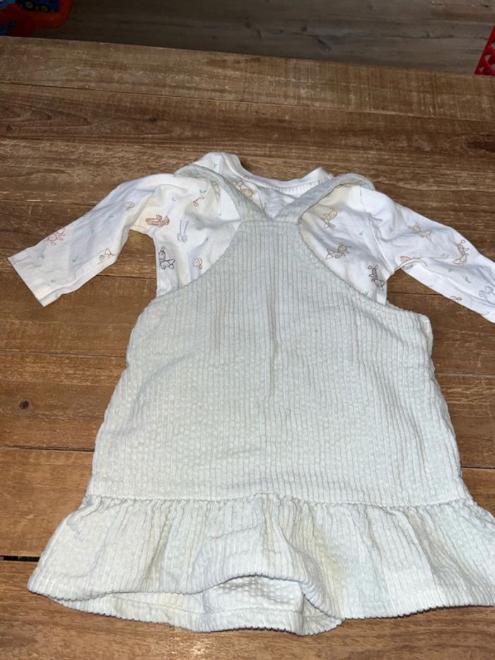 Salopette en robe velours - photo numéro 5