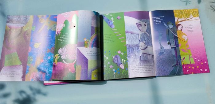 Livre grand format Ma Maison Bleue, Éditions Rue du Monde (39) - photo numéro 7