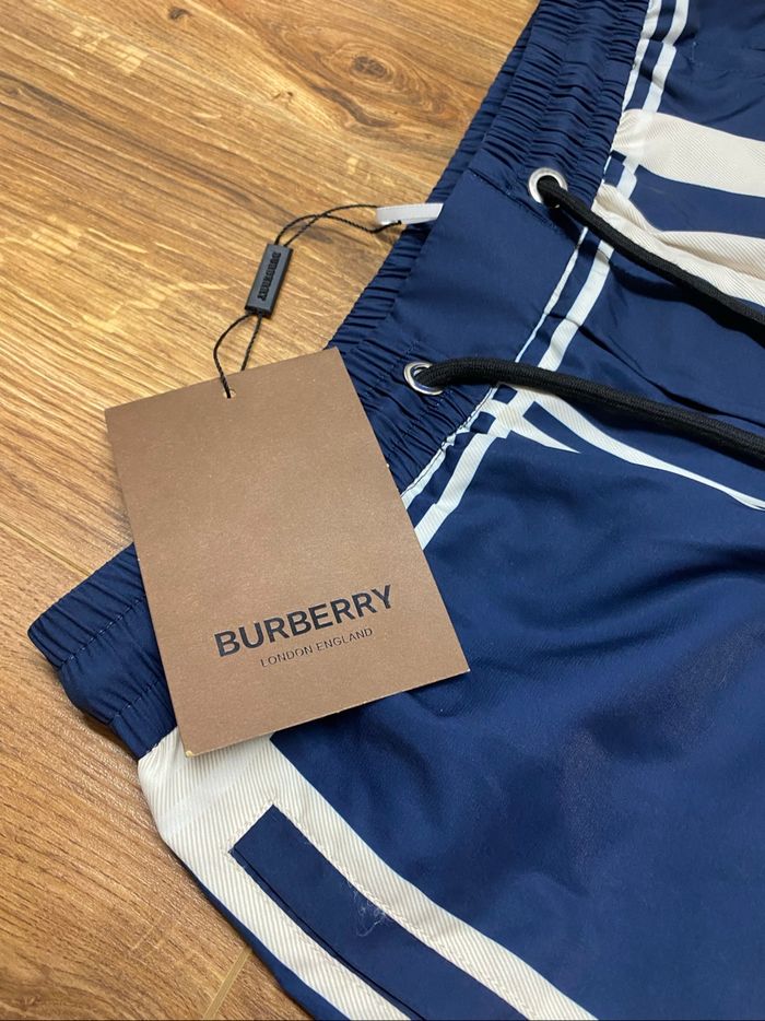Short de bain burberry bleu - photo numéro 2