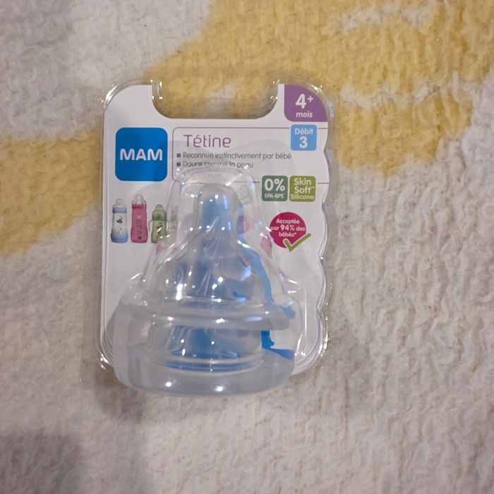 Tetine Mam débit 3