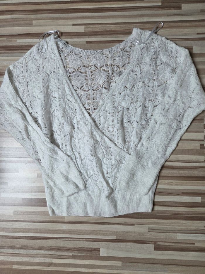 Pull fin cache coeur promod taille M