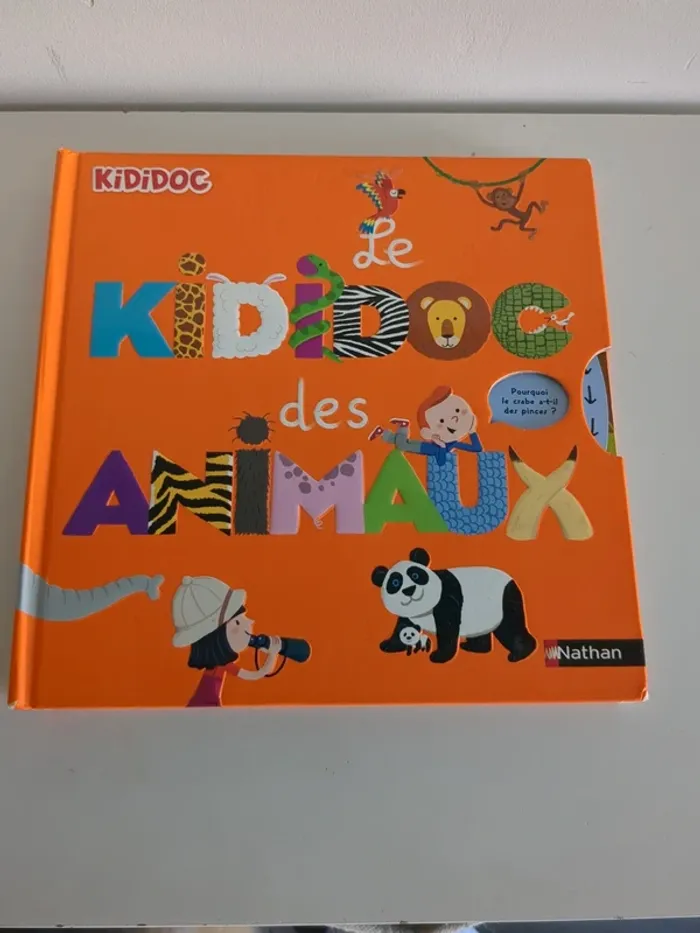 Livre kididoc des animaux