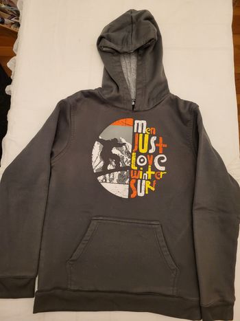 1 sweat à capuche garçon 12 ans 