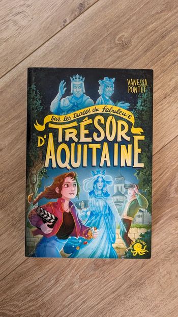 Sur les traces du fabuleux trésor d'Aquitaine, de Vanessa Pontet