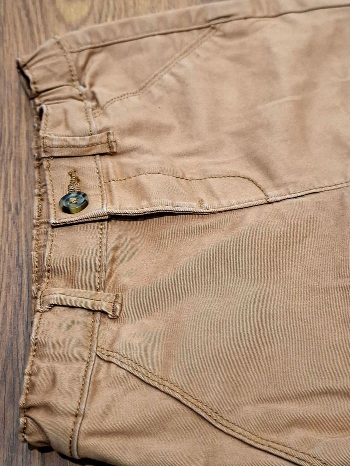 Pantalon jean enfant Kiabi brun – Taille 24 mois - photo numéro 5