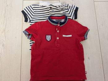 Lot de 2 polos manches courtes 24 mois