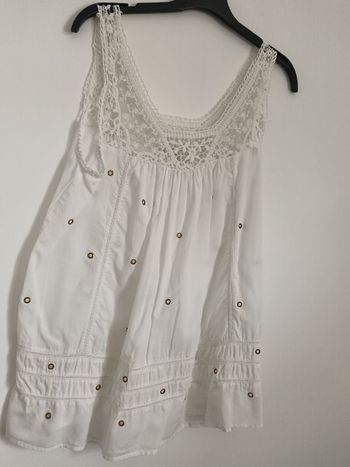 Chemise œillets métal SOFT GREY