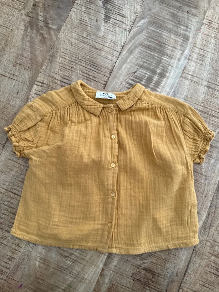 Blouse gaze de coton 4 ans cyrillus