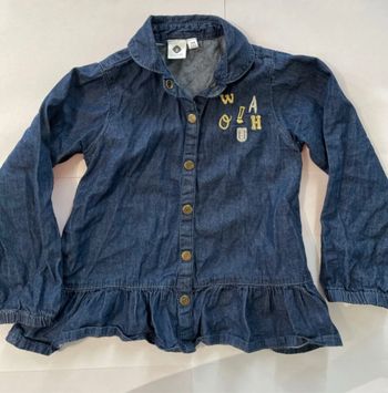 Tunique en jean- Taille 18 mois