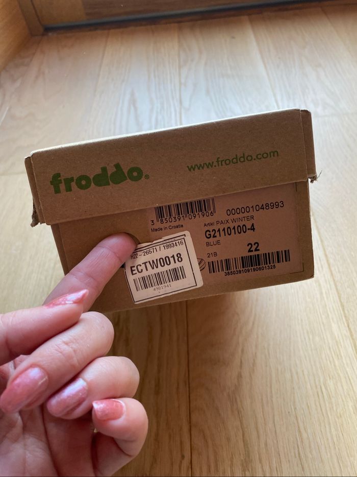 Froddo Paix Barefoot Winter bleu marine – pointure 22 - photo numéro 6