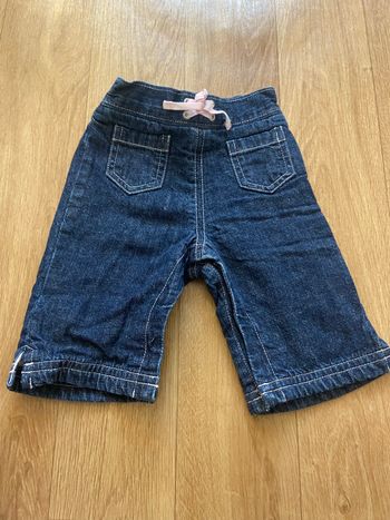 Jean large fille 6/9M