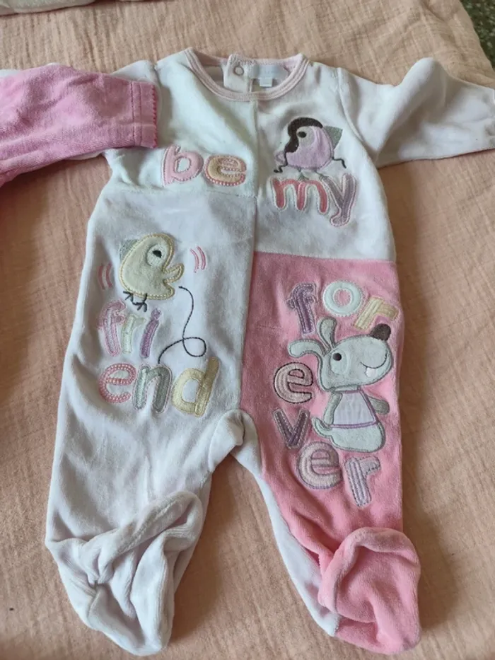 Lot vêtements pour bébé fille naissance - photo numéro 6