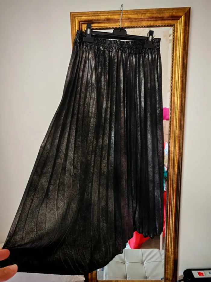 Jupe plissée taille unique