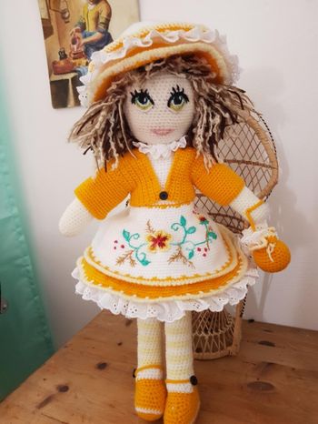 Poupée,  faite Main. 45cm
