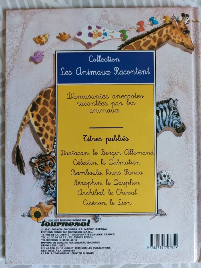 Lot de 2 livres animaux - photo numéro 4