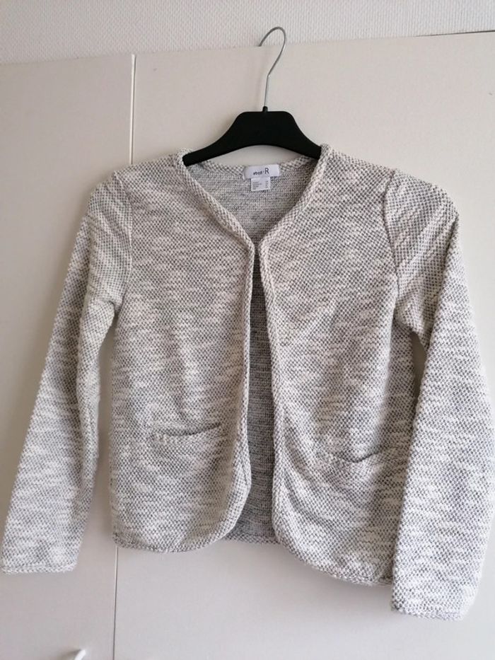 Gilet chiné 12 ans la redoute - très bon état