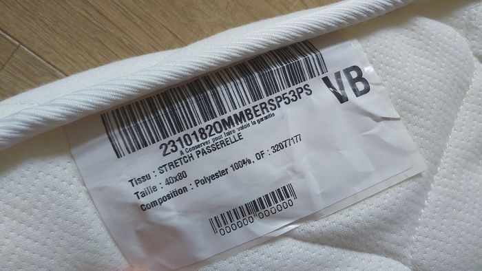 Matelas + housse protectrice - photo numéro 3