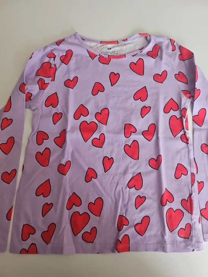 Top à manches longues en jersey H&M